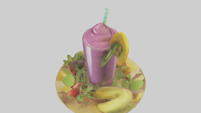 Cartoon Smoothie model 3D model