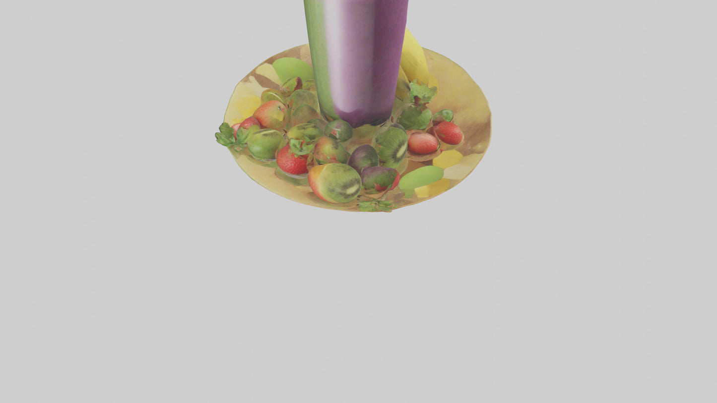 Cartoon Smoothie model 3D model