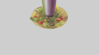 Cartoon Smoothie model 3D model