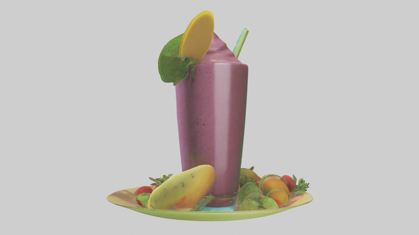 Cartoon Smoothie model 3D model