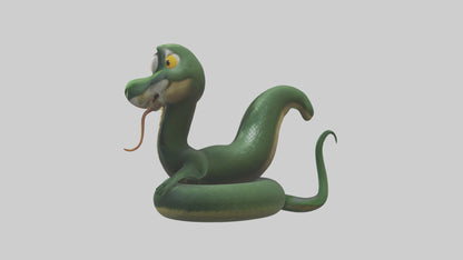 Cartoon Snake model 3D model