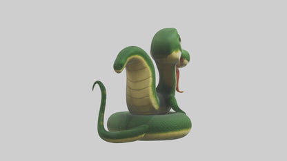 Cartoon Snake model 3D model
