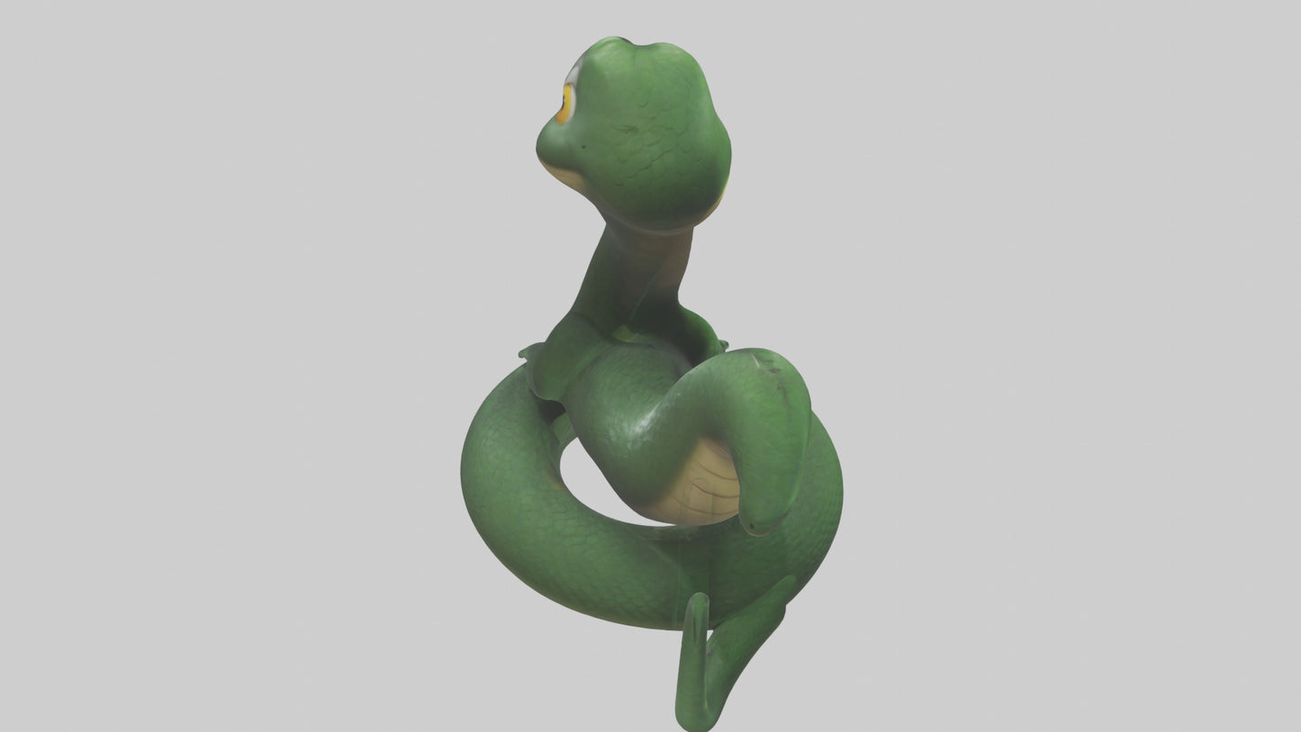 Cartoon Snake model 3D model