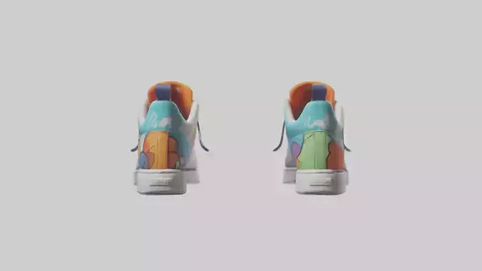 Cartoon Sneakers model 3D model