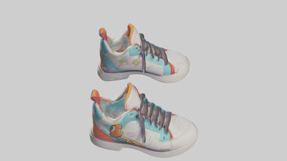 Cartoon Sneakers model 3D model