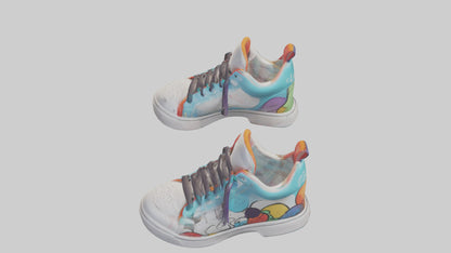 Cartoon Sneakers model 3D model
