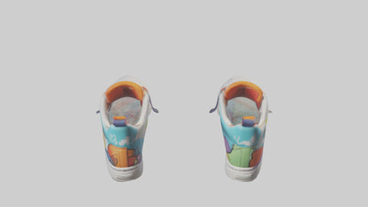 Cartoon Sneakers model 3D model