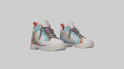 Cartoon Sneakers model 3D model