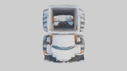 Cartoon Snow Plow model 3D model