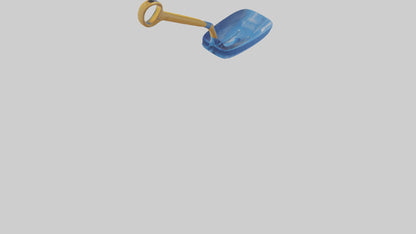 Cartoon Snow Shovel model 3D model