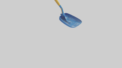 Cartoon Snow Shovel model 3D model
