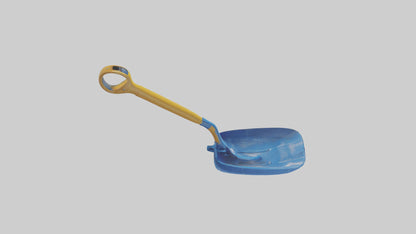 Cartoon Snow Shovel model 3D model