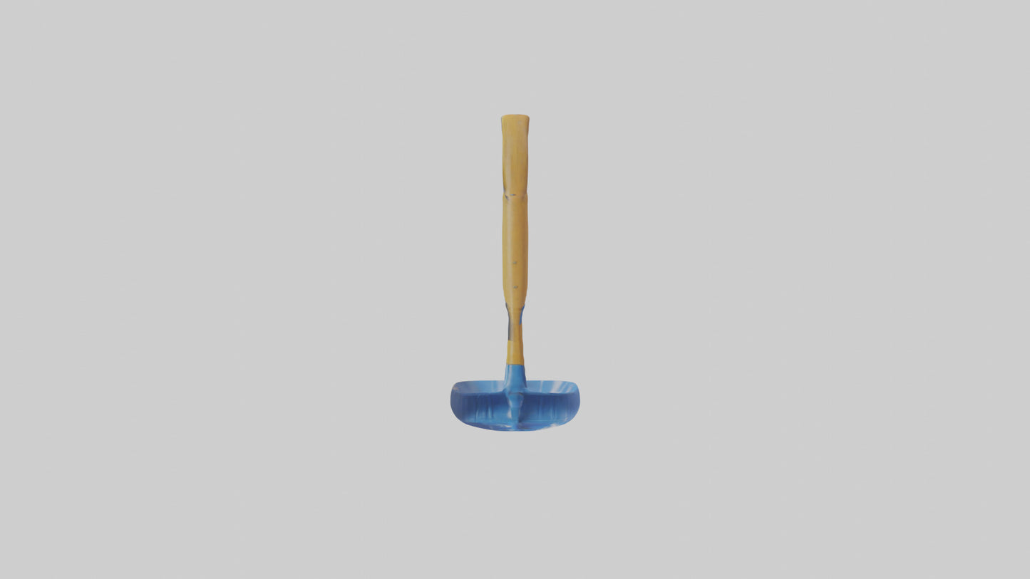 Cartoon Snow Shovel model 3D model
