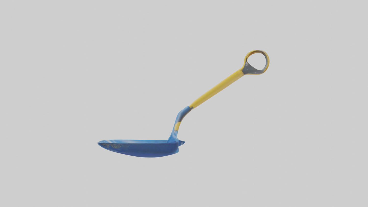 Cartoon Snow Shovel model 3D model