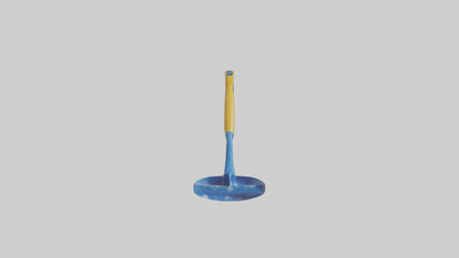 Cartoon Snow Shovel model 3D model
