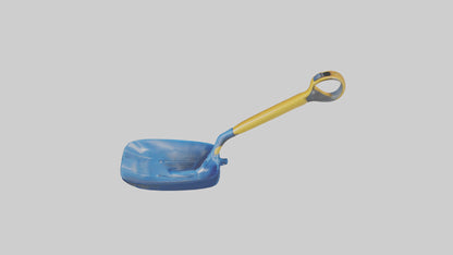 Cartoon Snow Shovel model 3D model