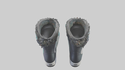 Cartoon Snowboard Boots model 3D model