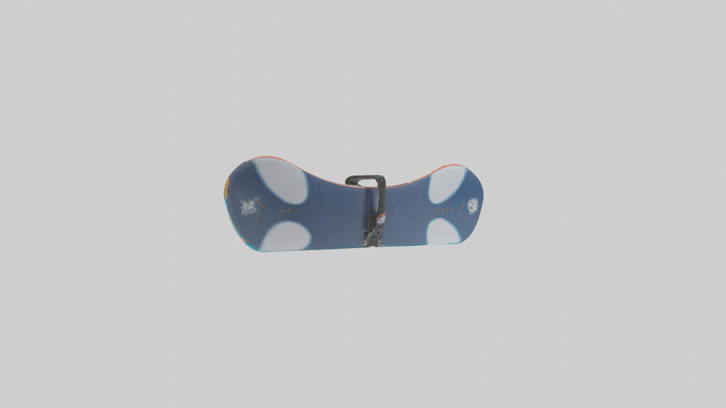 Cartoon Snowboard model 3D model