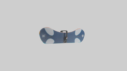 Cartoon Snowboard model 3D model