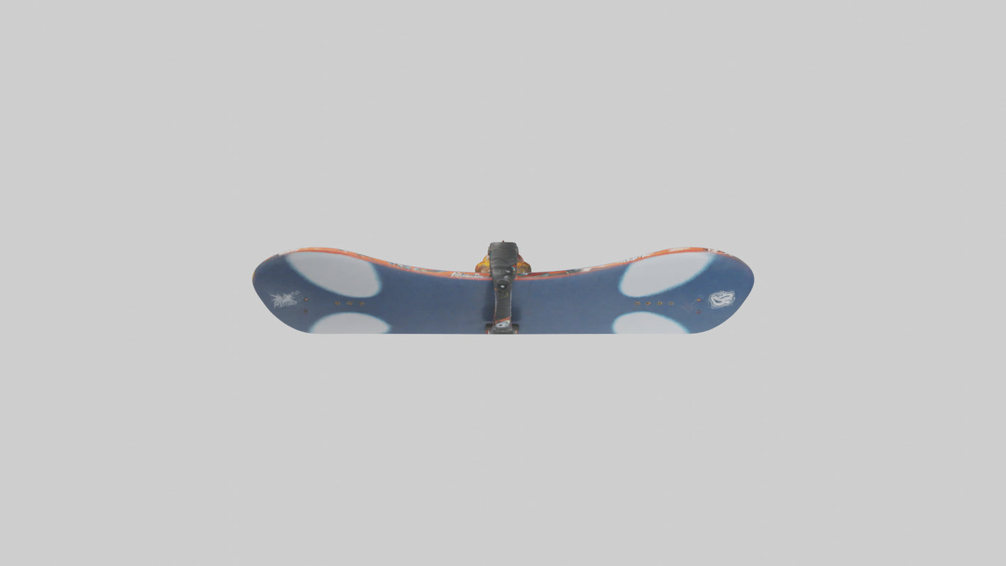 Cartoon Snowboard model 3D model