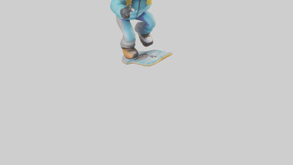 Cartoon Snowboarder model 3D model