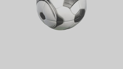 Cartoon Soccer Ball model 2 3D model