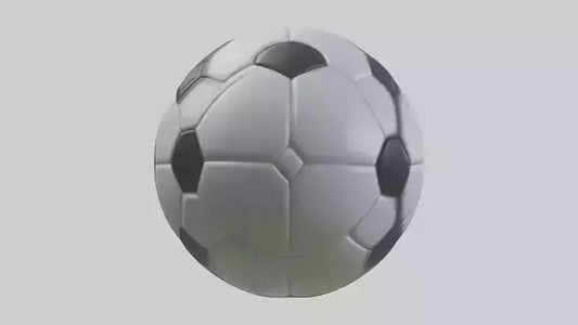Cartoon Soccer Ball model 2 3D model