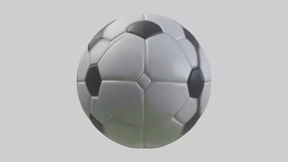 Cartoon Soccer Ball model 2 3D model