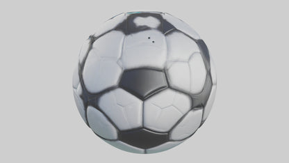 Cartoon Soccer Ball model 3D model