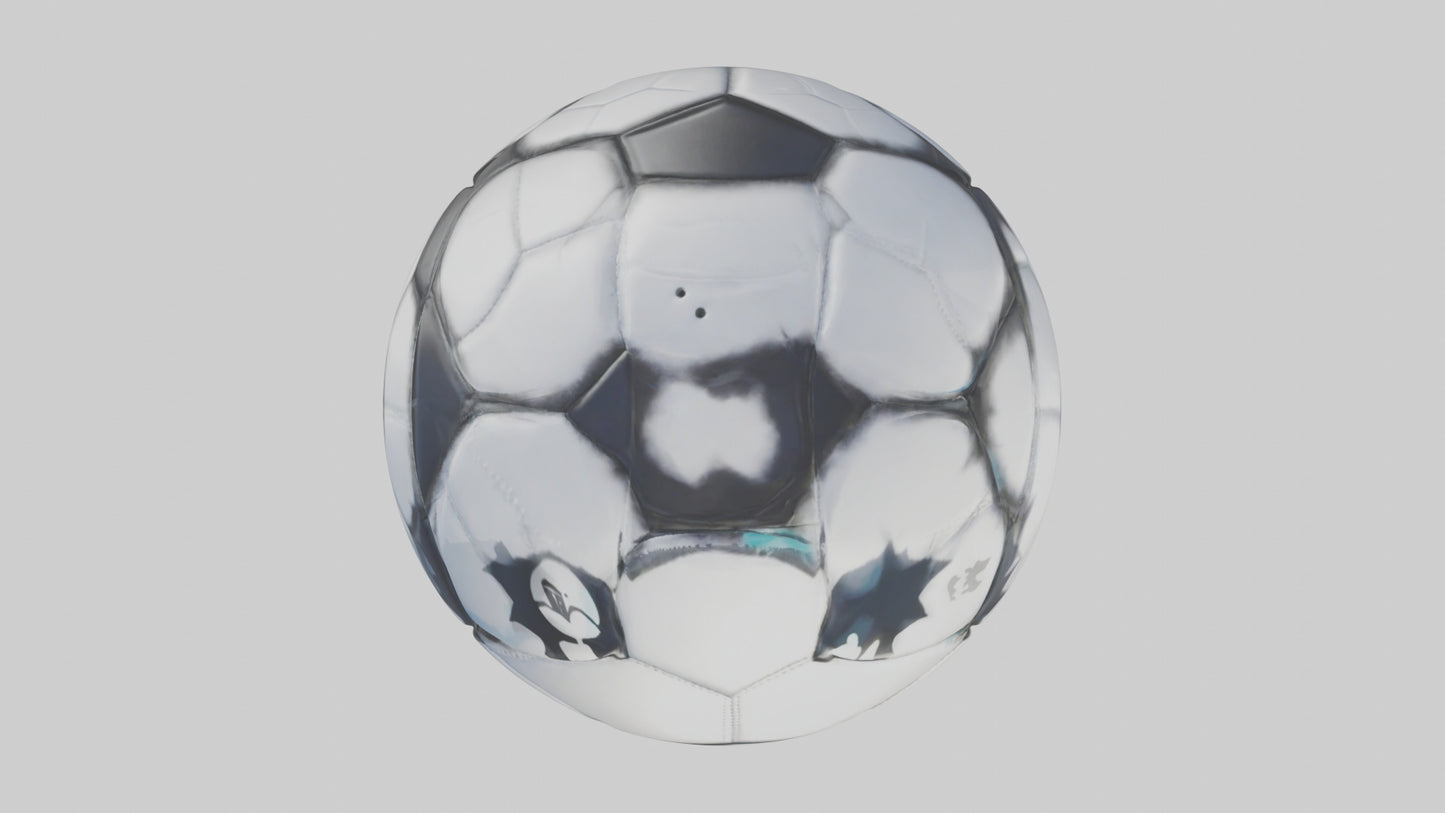 Cartoon Soccer Ball model 3D model