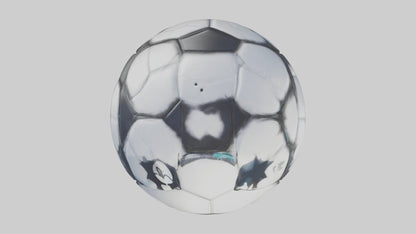 Cartoon Soccer Ball model 3D model