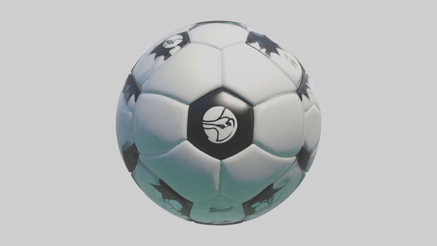 Cartoon Soccer Ball model 3D model