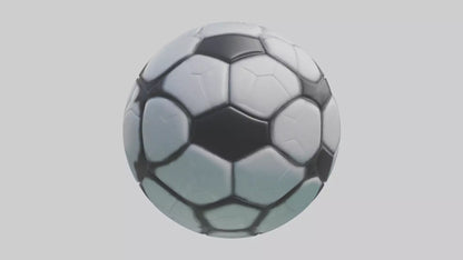 Cartoon Soccer Ball model 3D model