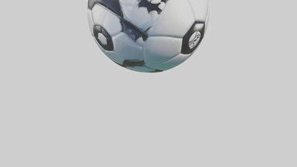 Cartoon Soccer Ball model 3D model