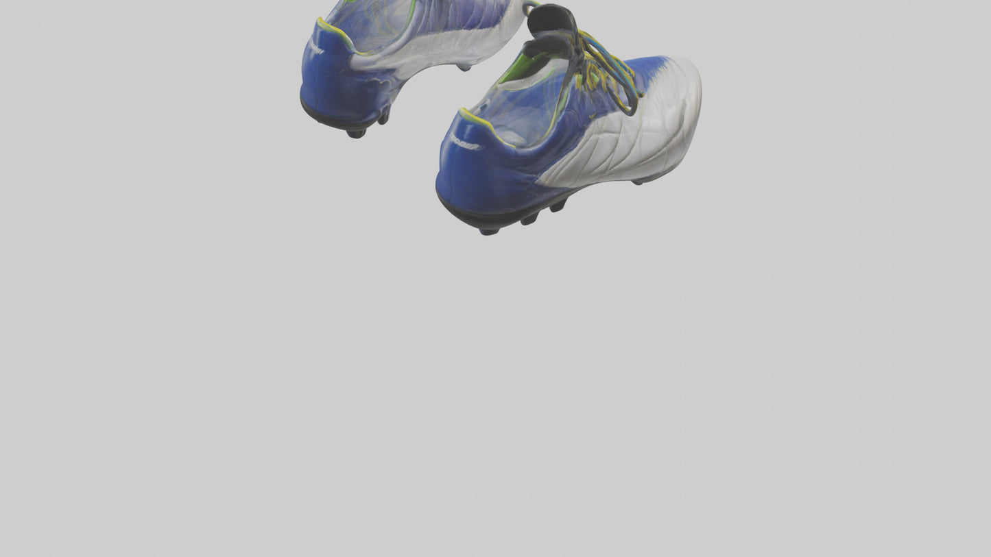 Cartoon Soccer Cleats model 3D model