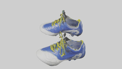 Cartoon Soccer Cleats model 3D model