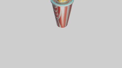 Cartoon Soda Cup model 3D model