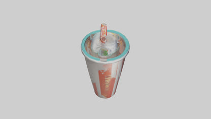 Cartoon Soda Cup model 3D model
