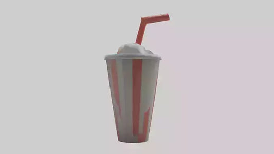 Cartoon Soda Cup model 3D model