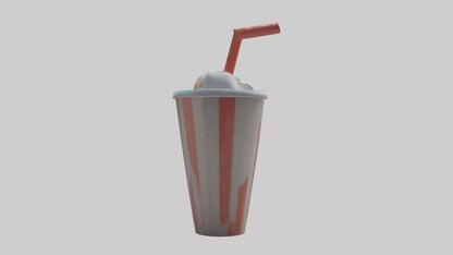 Cartoon Soda Cup model 3D model