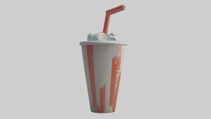 Cartoon Soda Cup model 3D model