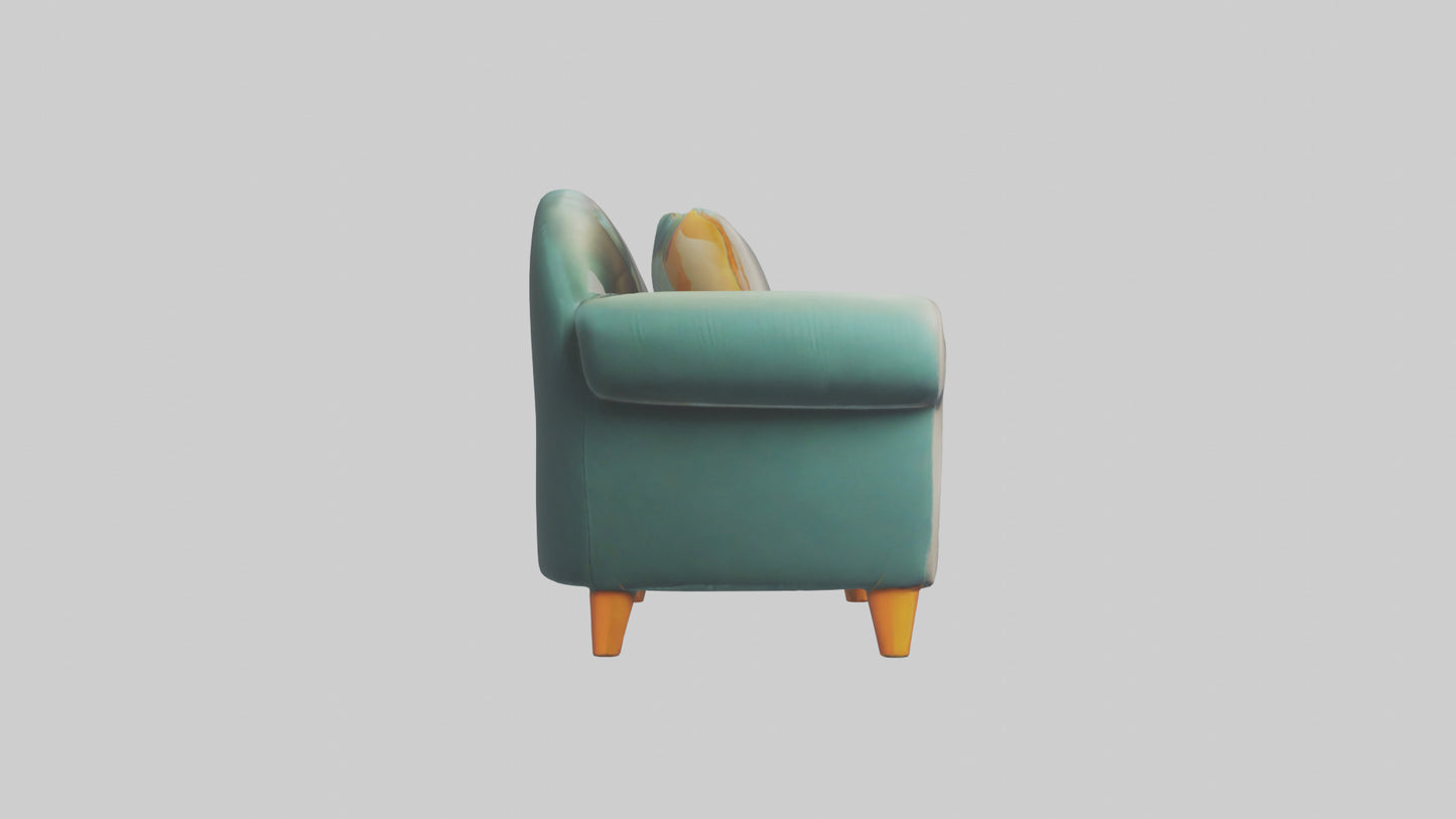 Cartoon Sofa model 3D model