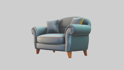 Cartoon Sofa model 3D model