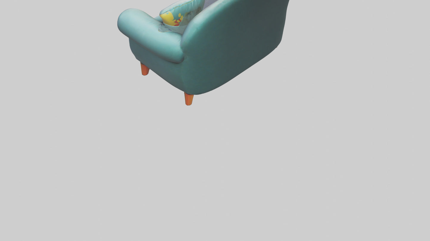 Cartoon Sofa model 3D model