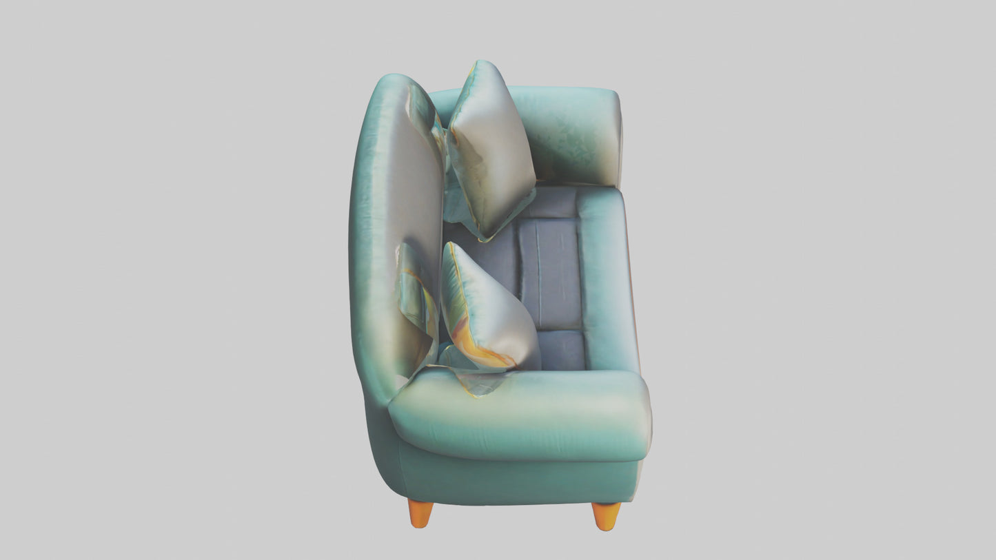 Cartoon Sofa model 3D model