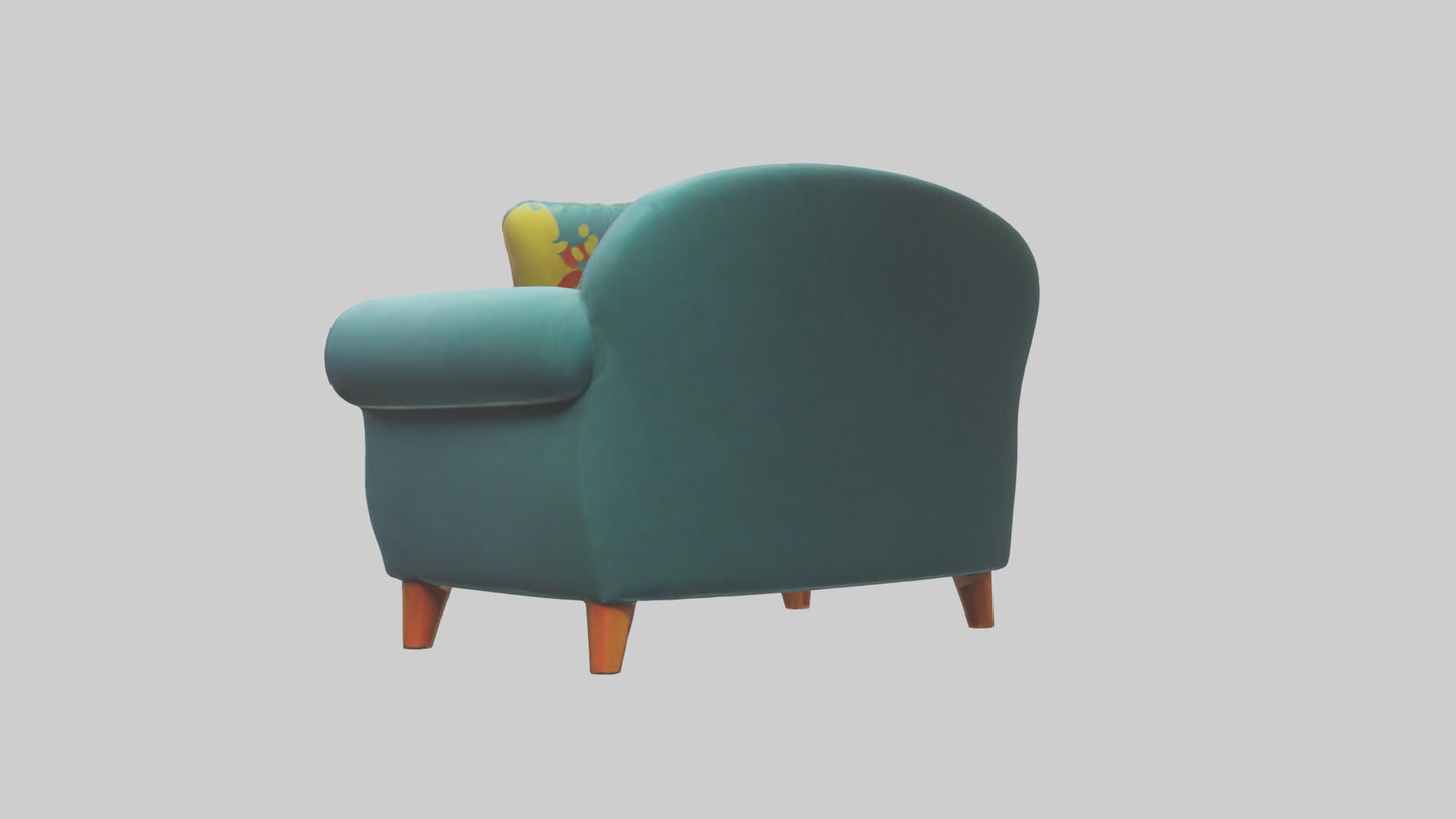 Cartoon Sofa model 3D model