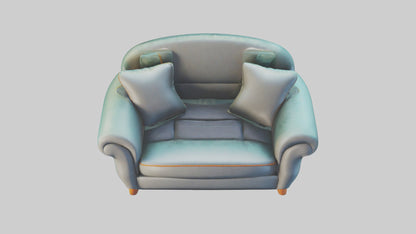 Cartoon Sofa model 3D model
