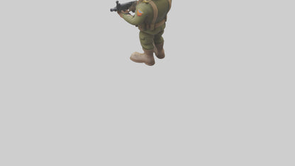 Cartoon Soldier model 3D model