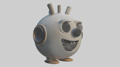 Cartoon Speaker model 3D model