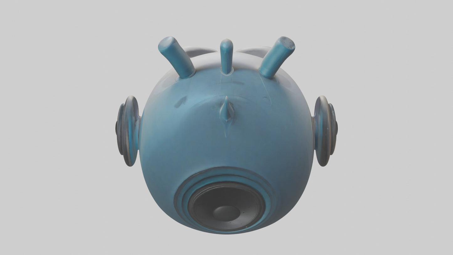 Cartoon Speaker model 3D model